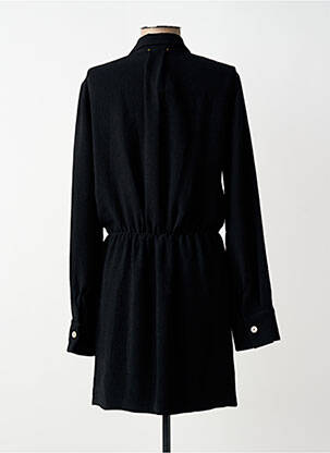 Rochie scurtă mâneci lungi mâneci lungi negru FORTE-FORTE femeie