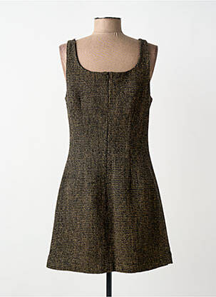 Rochie scurtă fără mâneci fără mâneci negru IDANO femeie
