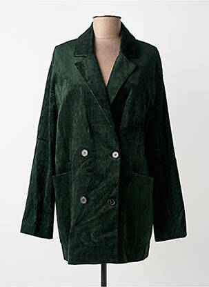 Jachete casual guler tip costum verde PHISIQUE DU ROLE femeie