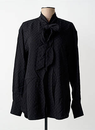 Cămașă croială dreaptă mâneci lungi negru GOLDEN GOOSE femeie