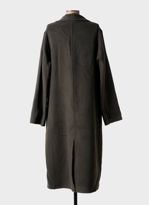 Palton lung croială dreaptă fără glugă gri CLOSED femme