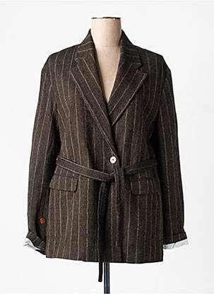 Sacou buzunare maro ALYSI femme