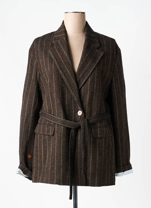 Sacou buzunare maro ALYSI femme