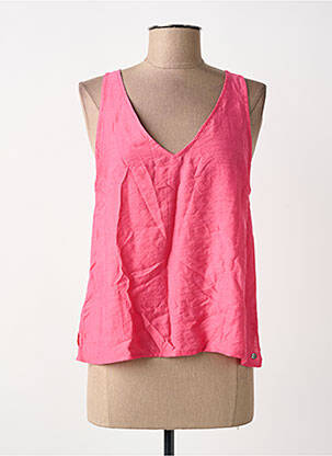 Maiou croială dreaptă fără mâneci roz SURKANA femme