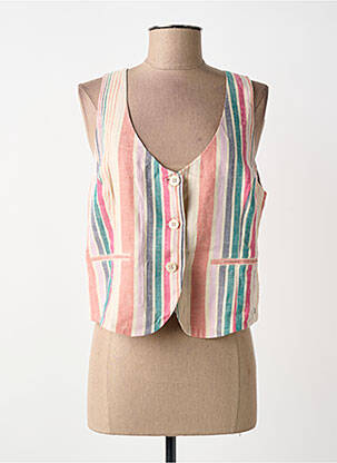 Vestă fără mâneci căptușeală bej SURKANA femme