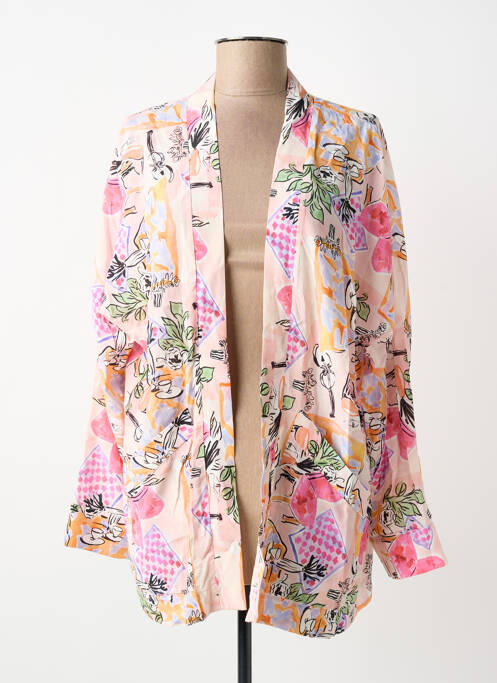 Jachete casual croială dreaptă roz MADE IN SENS femme