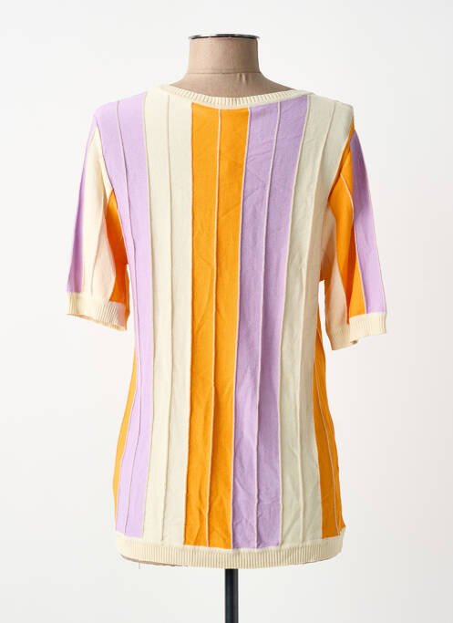 Tricou elasticitate mâneci scurte violet SCORZZO femme