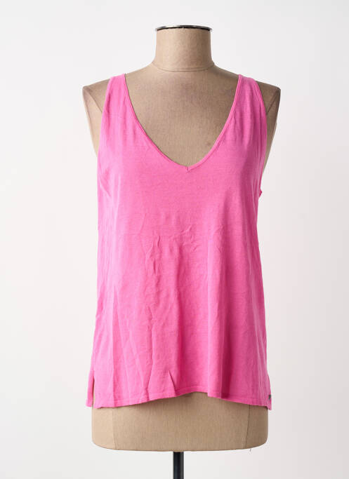 Maiou croială dreaptă fără mâneci roz SURKANA femme