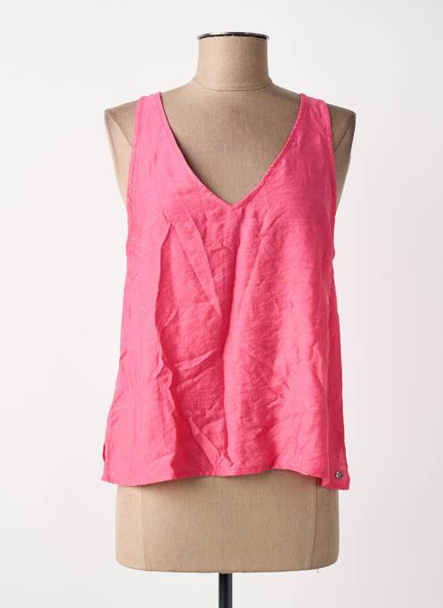 Maiou croială dreaptă fără mâneci roz SURKANA femme