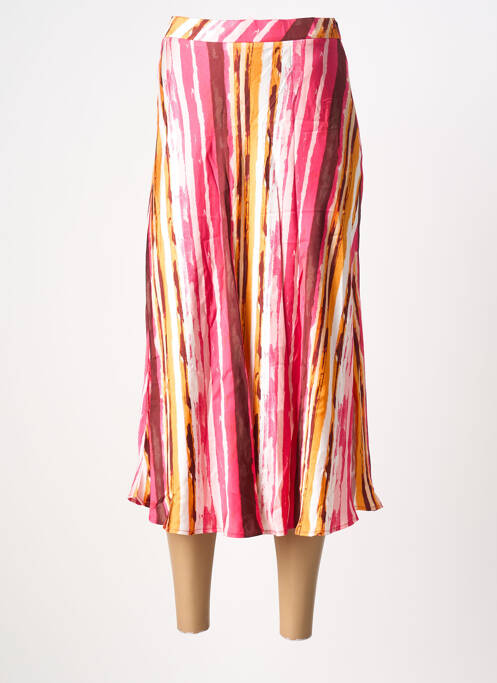 Fustă lungă croială dreaptă roz SURKANA femme