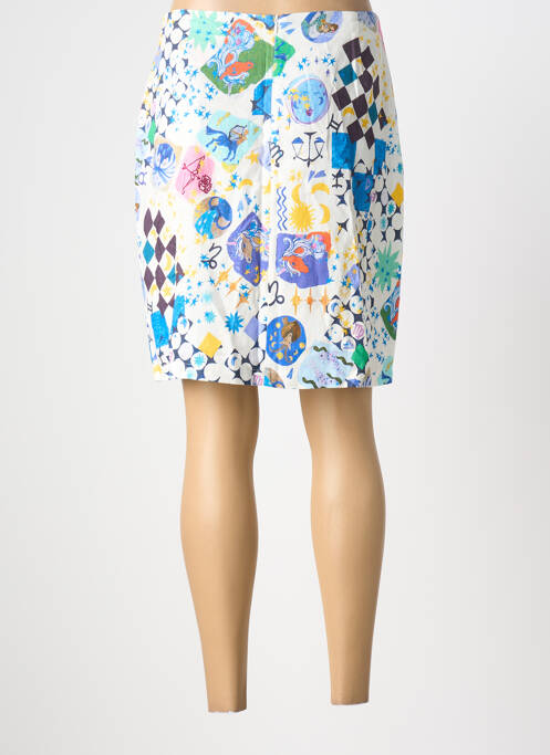 Fustă midi mărime normală albastru MALOKA femme