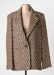 Sacou buzunare maro LAURENCE BRAS femme
