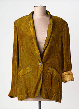 Sacou buzunare galben FORTE-FORTE femme