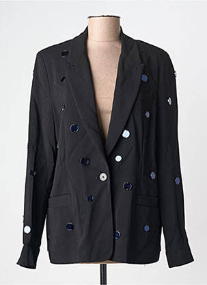 Sacou buzunare negru FORTE-FORTE femeie