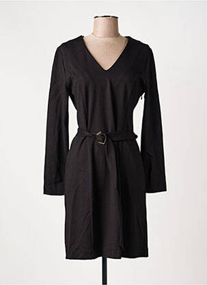 Rochie midi mâneci lungi mâneci lungi negru LOLA ESPELETA femeie