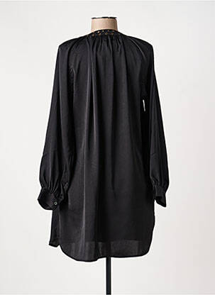 Rochie scurtă mâneci lungi mâneci lungi negru SEE U SOON femeie