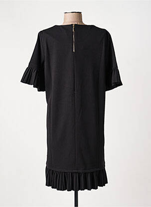 Rochie midi mâneci scurte mâneci scurte negru LOLA ESPELETA femeie