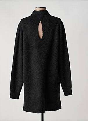 Rochie pulover croială dreaptă mâneci lungi negru ARTLOVE femeie