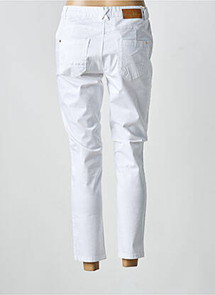 Pantalon 7/8 elasticitate mărime normală alb LOLA ESPELETA femeie