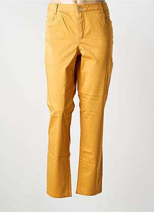 Pantalon drept elasticitate mărime normală portocaliu LOLA ESPELETA femme