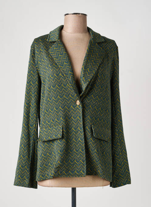 Sacou croială cambrată verde PAKO LITTO femme