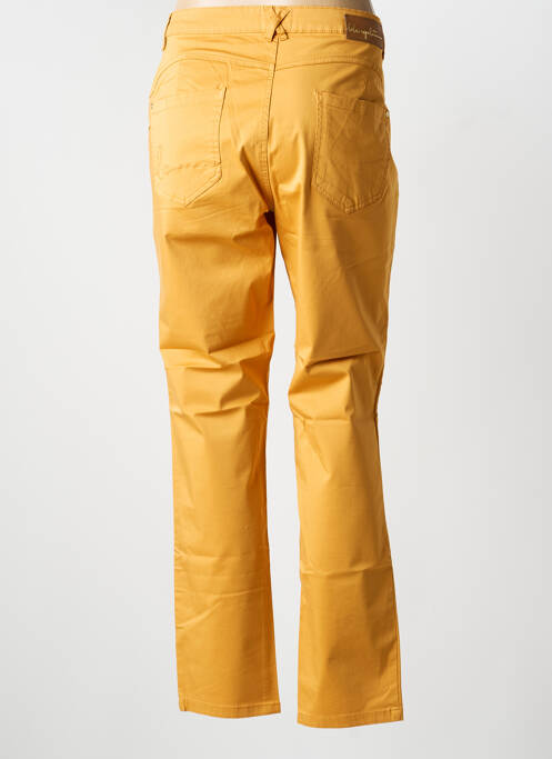 Pantalon drept elasticitate mărime normală portocaliu LOLA ESPELETA femme