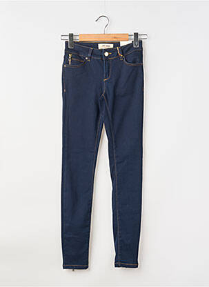 Blugi cu croială slim buzunare albastru MOS MOSH femme