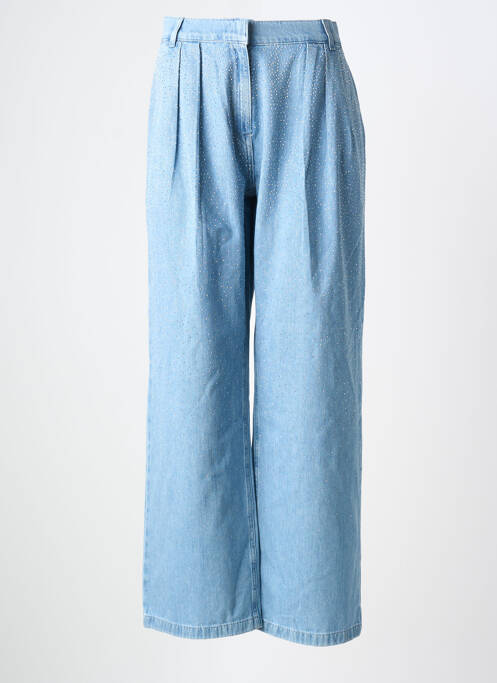 Blugi cu croială dreaptă buzunare albastru TWIN SET femme