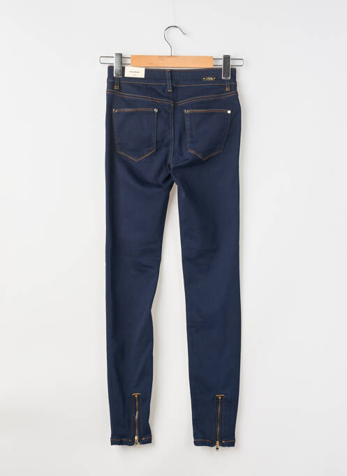 Blugi cu croială slim buzunare albastru MOS MOSH femme