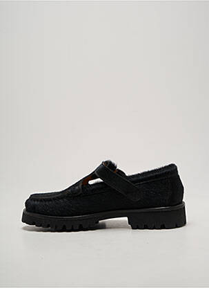 Derby-uri țesătură satinată toc plat până la 3 cm negru SESA FOOTWEAR femeie