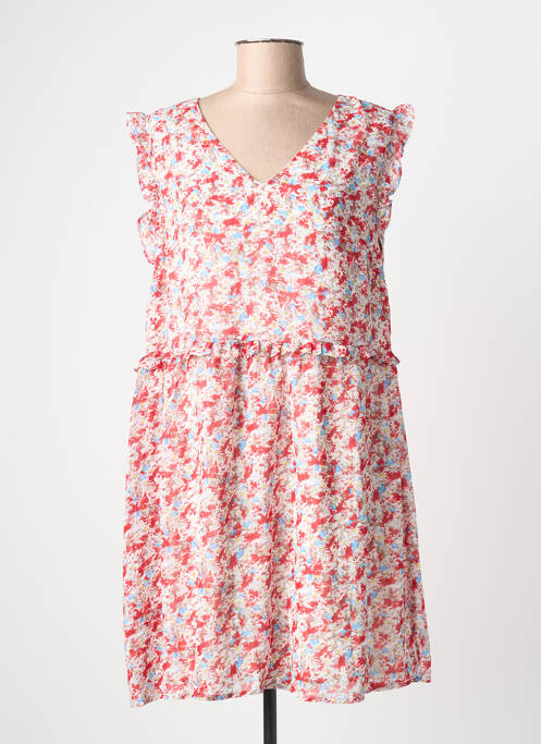 Rochie scurtă mâneci scurte mâneci scurte roșu LILI & LALA femme