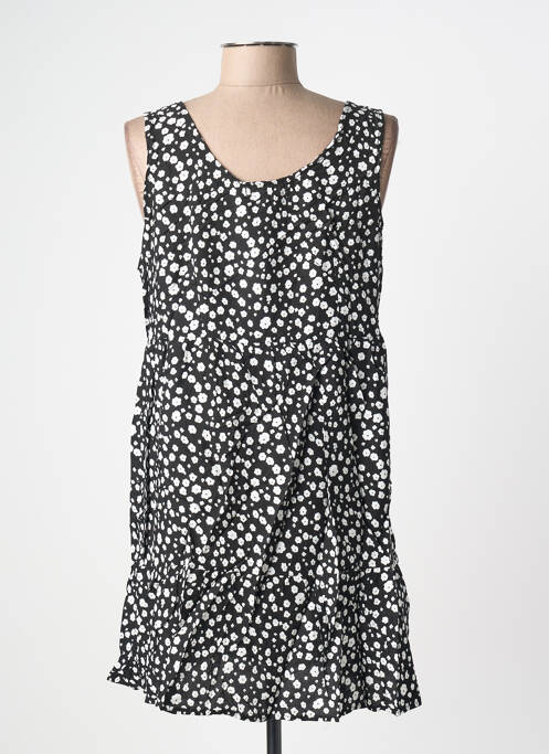 Tunică fără mâneci guler rotund negru C'FLO femme