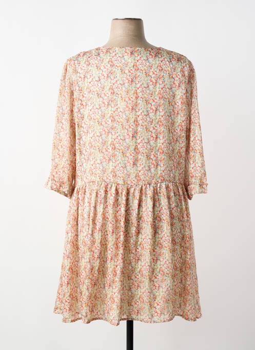 Rochie scurtă mâneci lungi mâneci lungi roșu BY ONE femme