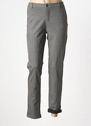 Pantalon drept elasticitate mărime normală gri FREESIA femme