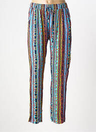 Pantalon drept talie elastică mărime normală albastru J.STARS femme