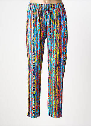 Pantalon drept talie elastică mărime normală albastru J.STARS femme