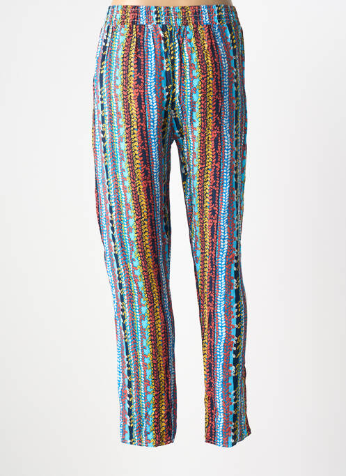 Pantalon drept talie elastică mărime normală albastru J.STARS femme