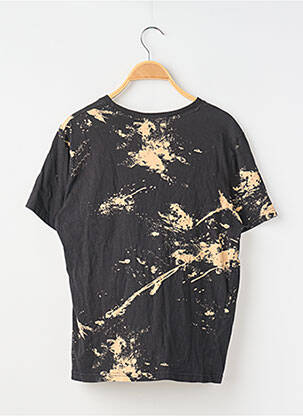 Tricou croială dreaptă mâneci scurte negru H&M copil