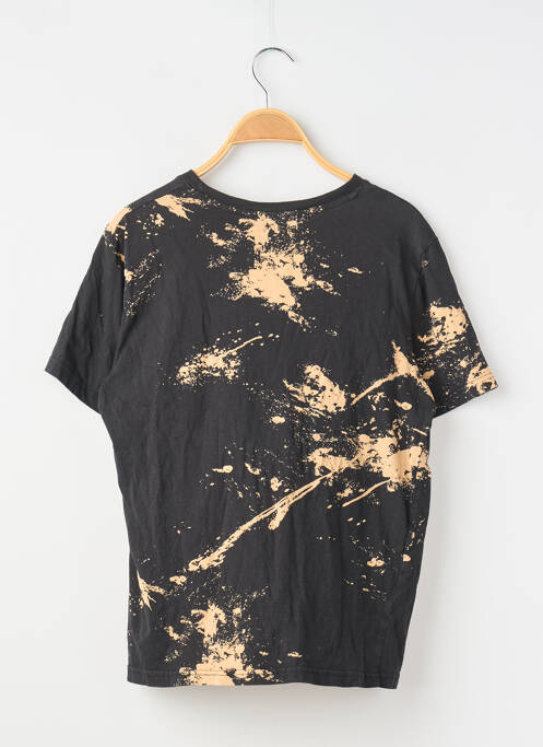 Tricou croială dreaptă mâneci scurte negru H&M enfant