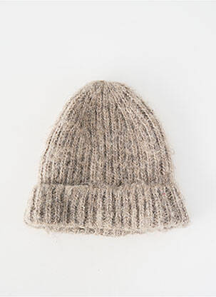 Căciulă tricotaj din plasă maro H&M femme