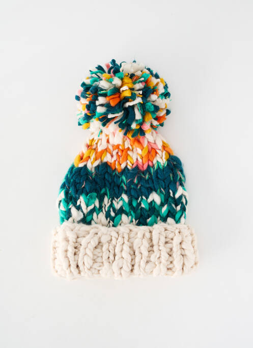 Căciulă tricotaj din plasă bej ZARA femme