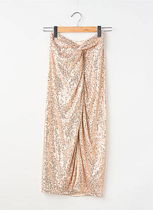 Fustă lungă închidere cu fermoar la spate auriu NAF NAF femme