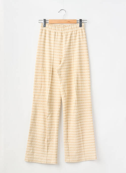 Pantalon larg mărime normală mărime normală bej BENSIMON femme