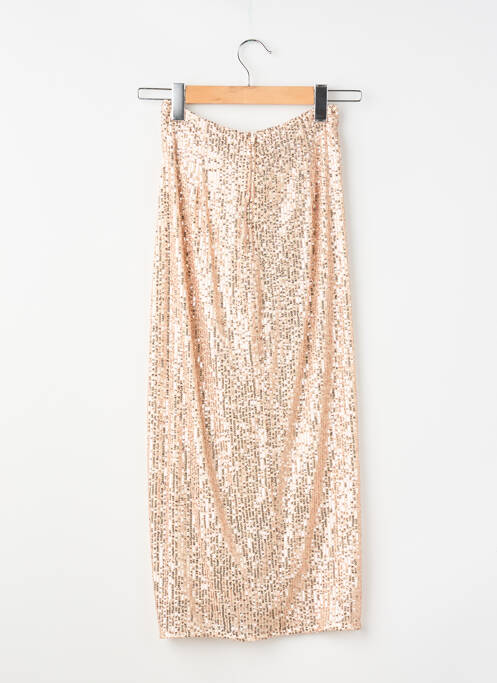 Fustă lungă închidere cu fermoar la spate auriu NAF NAF femme