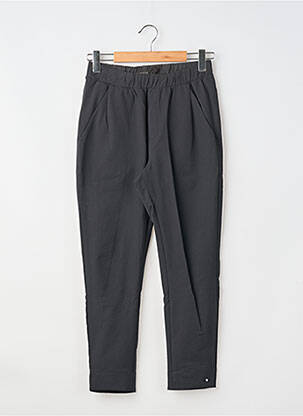 Pantalon slim talie elastică mărime normală negru STAHVO femeie
