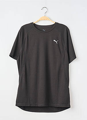 Tricou croială dreaptă mâneci scurte negru PUMA bărbat