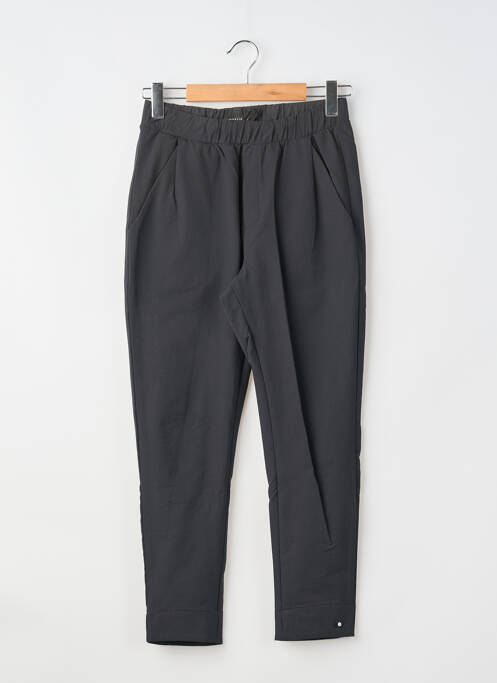 Pantalon slim talie elastică mărime normală negru STAHVO femme