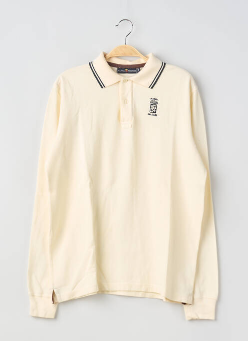 Polo mâneci lungi mâneci lungi bej MARINA MILITAIRE homme