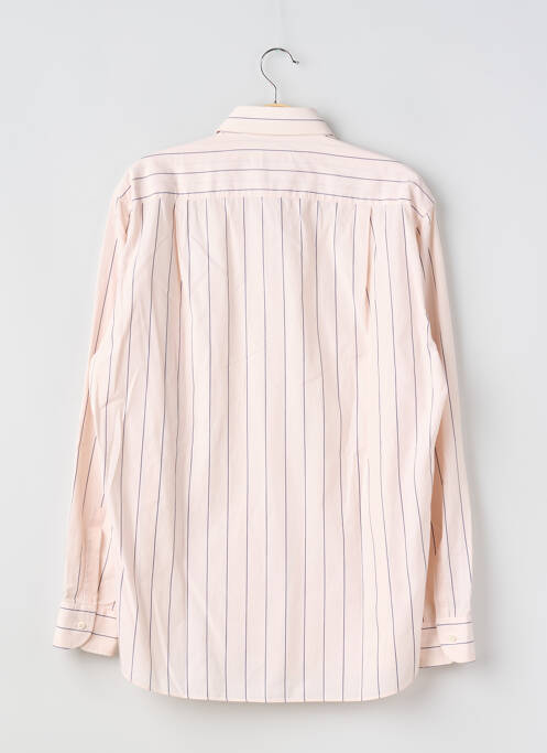 Cămașă cu mâneci lungi imprimeu dungi roz CARREL homme