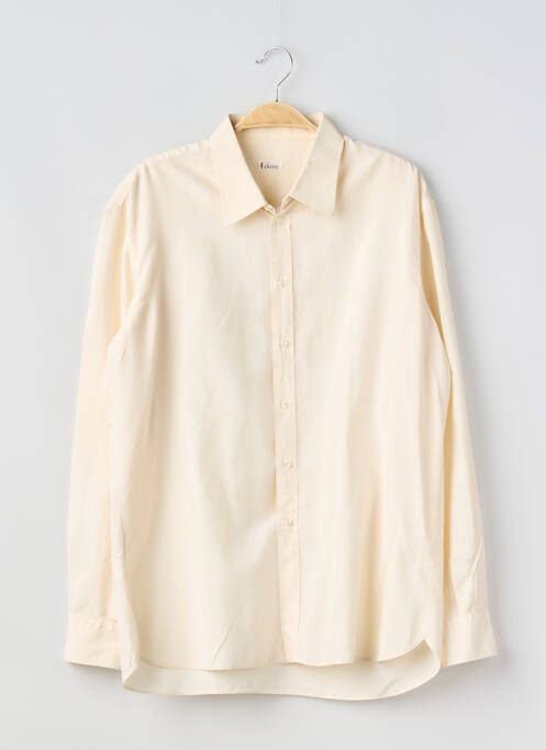 Cămașă cu mâneci lungi croială dreaptă bej CARREL homme